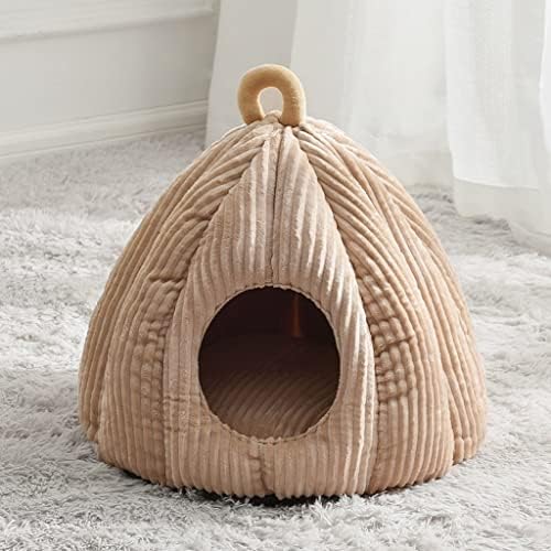 Mačji krevet topla korpa za kućne ljubimce pseća kućica jastuk za ležaljke za mačke šator za malu pseću prostirku koja se može prati