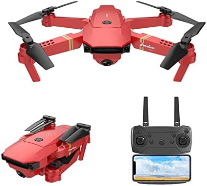 Moresec 4k drone s kamerom za odrasle djece, HD dual 1080p kamera mini drone FPV drone WiFi RC Quadcopter igračke pokloni za dječake Djevojke s baterijama, viseće zadržite, režim bez glave # dan