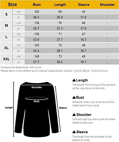 Ounar Ženske dobre vibracije labavi fit dukserickir dugi grafički casual majice dugih rukava